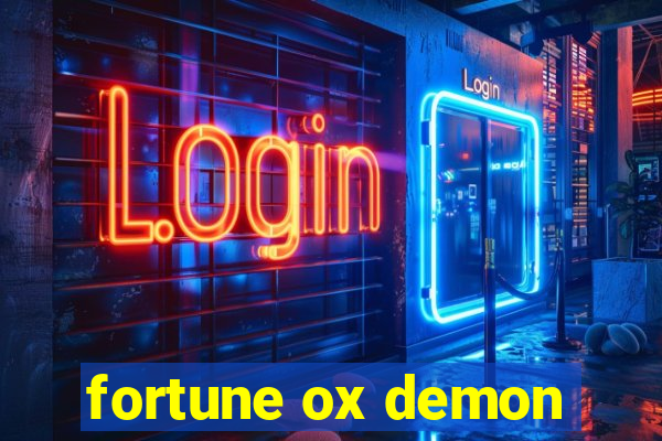 fortune ox demon